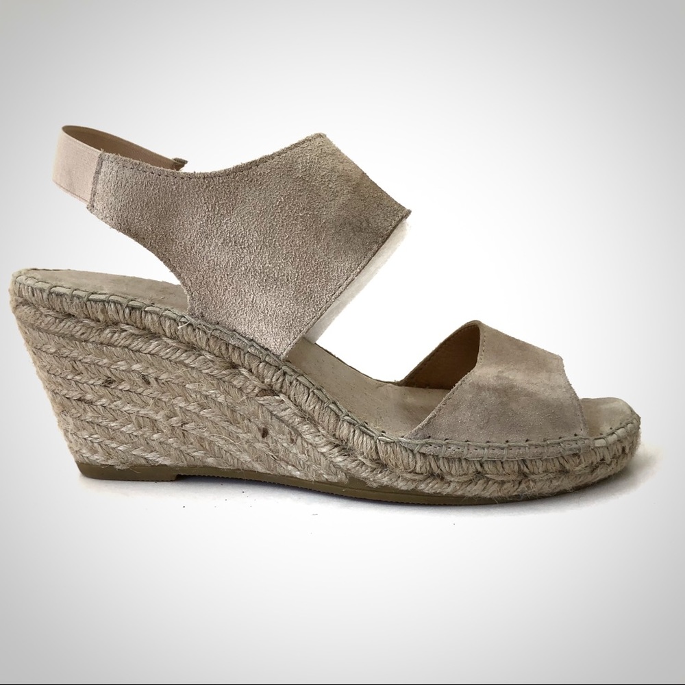 André Assous Suede Espadrilles!